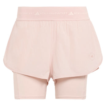 Women's Stella McCartney 2IN1 Training Shorts Ice Pink,Apparel,Adidas,Ice Pink,XS,Tennis Express,KR3033
