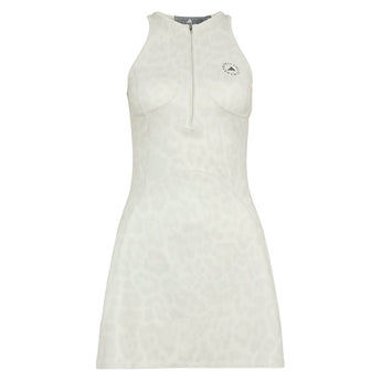 Women's Stella McCartney Printed Training Dress White and Grey,Apparel,Adidas,White/Grey,XS,Tennis Express,KR6169