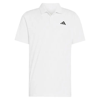 Men's Club Graphic Tennis Polo White and Dash Grey,Apparel,Adidas,White/Dash Grey,XS,Tennis Express,KS8274-1