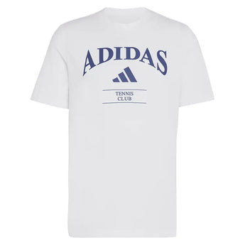 Men's Classic Graphic Tennis Tee White,Apparel,Adidas,White,XS,Tennis Express,KV0784-1
