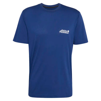 Men's Graphic Pickleball Crew Dark Blue,Apparel,Adidas,Dark Blue,XS,Tennis Express,KW5993-1