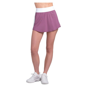 Women's Momentum 14 Inch Tennis Skort Fig and White, K-Swiss, Tennis Express, KWB48-20J582F26-3