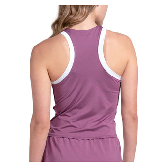 Women's Momentum Tennis Tank Fig and White, K-Swiss, Tennis Express, KWT73-20J582F26-1