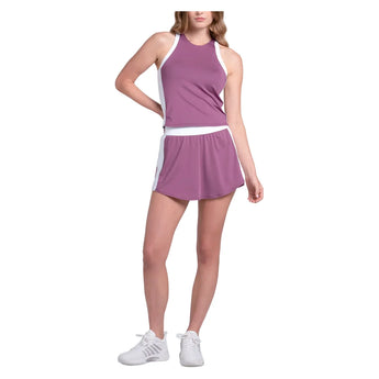 Women's Momentum Tennis Tank Fig and White, K-Swiss, Tennis Express, KWT73-20J582F26-2