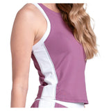 Women's Momentum Tennis Tank Fig and White, K-Swiss, Tennis Express, KWT73-20J582F26-3