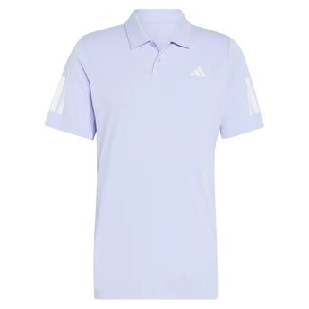 Men's Club 3 Stripe Tennis Polo Violet Tone,Apparel,Adidas,Violet Tone,XS,Tennis Express,KX2210-1