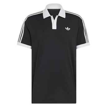 Men's Classics Tennis Polo Black and White,Apparel,Adidas,Black/White,XS,Tennis Express,KY8886-1