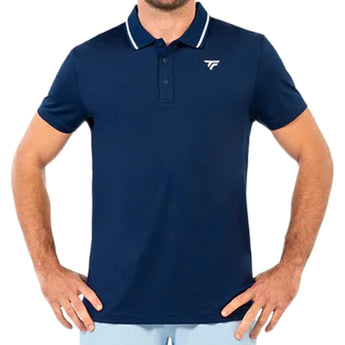 Men's Team Tech Polo,Apparel,Tecnifibre,Marine,S,Tennis Express,M22POLO6-M