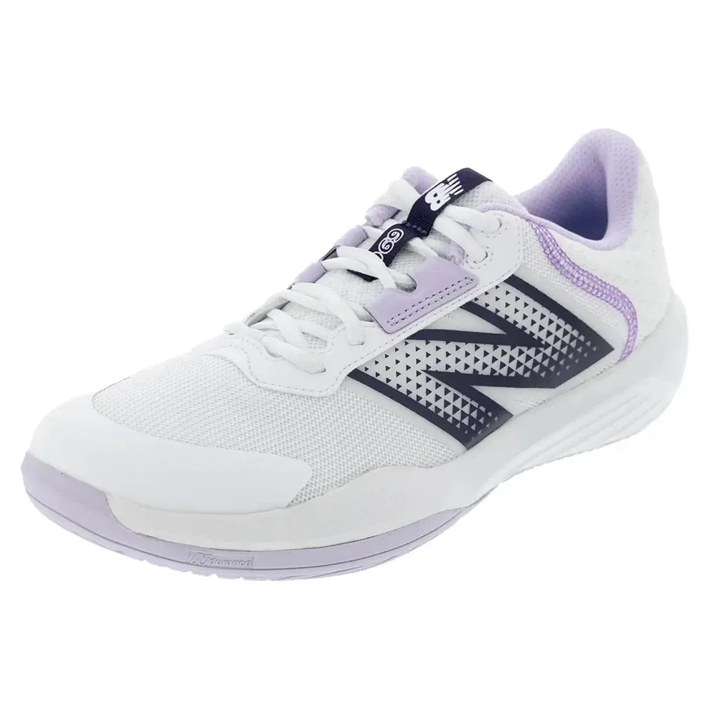 Men's 696v6 D Width Tennis Shoes White and Dusk Shower – Tennis