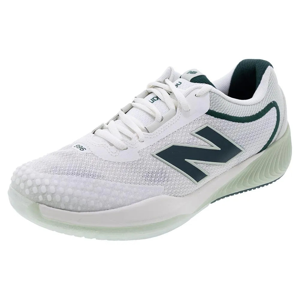バルバ New Balance Men's FuelCell 996v6 D Width Tennis Shoes Sea Salt and