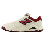 Men's Coco Delray D Width Tennis Shoes Angora and Podium Red, New Balance, Tennis Express, MCOD817D-F26-1