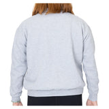 Women's The Mockneck Tennis Sweatshirt Grey, CourtLife, Tennis Express, MN-GRYF26-1