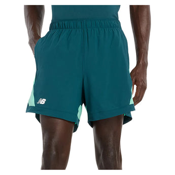 Men's Tournament Novelty Tennis Short Medusa Green,Apparel,New Balance,Medusa Green,S,Tennis Express,Mb6120hxaav_70copy