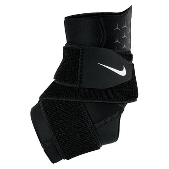 Pro Ankle Strap Sleeve Black and White, Nike, Black/White, Tennis Express, N1000673-010-BLACK-WHITE-1