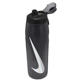 Refuel Bottle Locking Lid 32 Oz Anthracite and Black, Nike, Anthracite/Black, Tennis Express, N1007670-054-32H26-ANTHRACITE-BLACK-1