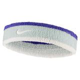 Unisex Swoosh Classic Headband, Nike, 043 Light Silver/Dark Concord, Tennis Express, N1012407-H26-043-LIGHT-SILVER-DARK-CONCORD-1