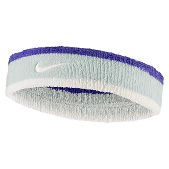 Unisex Swoosh Classic Headband, Nike, 043 Light Silver/Dark Concord, Tennis Express, N1012407-H26-043-LIGHT-SILVER-DARK-CONCORD-1