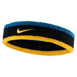 Unisex Swoosh Classic Headband, Nike, 047 Black/Green Abyss, Tennis Express, N1012407-H26-047-BLACK-GREEN-ABYSS-1