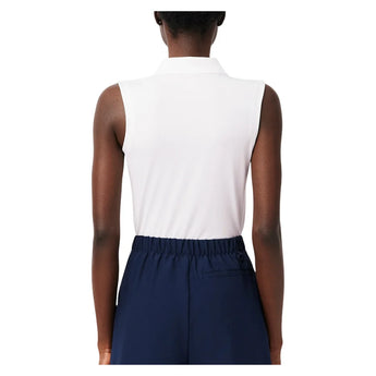 Women's Sport Sleeveless Tennis Polo, Lacoste, Tennis Express, PF7414-B-7