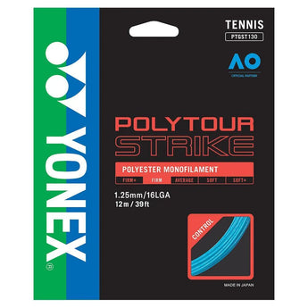 POLYTOUR STRIKE Tennis String Blue-Strings-Yonex-PTGSTBL-SET-3-Tennis Express