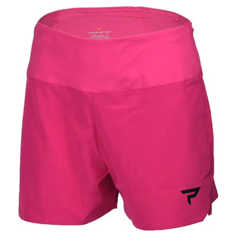 Womens Base Level Performance Tennis Short Fuchsia-Apparel-Paddletek-PTW01-FU24-x-Tennis Express