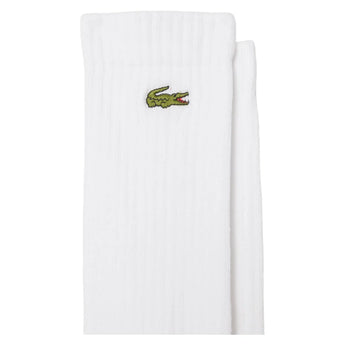 Men's Core Performance Solid Jersey Tennis Tube Socks 3 Pack, Lacoste, Tennis Express, RA4182-B-1