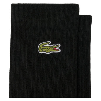 Men's Core Performance Solid Jersey Tennis Tube Socks 3 Pack, Lacoste, Tennis Express, RA4182-B-3