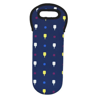 Pickleball Wine Tote Navy-Bags-Racquet Inc-RITG250-Tennis Express