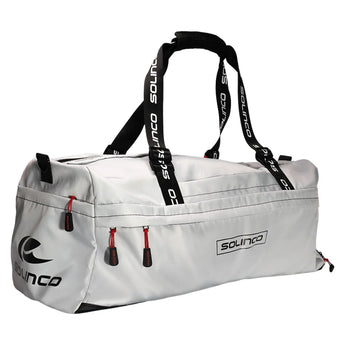 Crosscourt Tennis Duffel Bag White, Solinco, White, Tennis Express, S1920688-WHITE-1