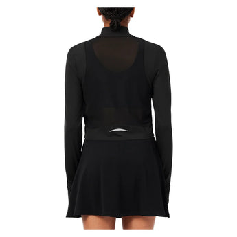 Women's Players Tennis Midlayer Black, Lacoste, Tennis Express, SF6782-031F26-2
