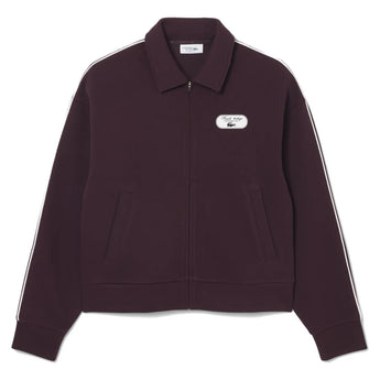 Women's Heritage Tennis Sweatshirt, Lacoste, ZB5 Oxalis/Flour, Tennis Express, SF6822-F26-ZB5-OXALIS-FLOUR-1