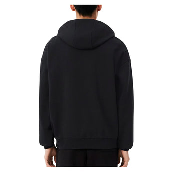 Men's Novak Djokovic Tennis Sweatshirt Black,Apparel,Lacoste,,,Tennis Express,SH9948-031F26-1