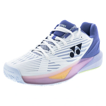 Women's Eclipsion 5 Tennis Shoes White and Purple,Footwear,Yonex,White/Purple,7.5,Tennis Express,SHTE5LACEX115-F26copy