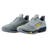 Men's Power Cushion Ad-Accel Tennis Shoes Gray and Yellow, Yonex, Gray/Yellow, Tennis Express, STAACMAGY-U26-GRAY-YELLOW-1