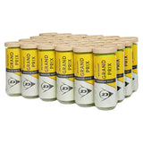 Grand Prix Regular Duty Tennis Ball Case, Dunlop, Yellow, Tennis Express, T061002CS-YELLOW-1