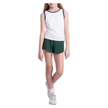 Girls' Ace Of Lace Tennis Tank, Lucky In Love, Tennis Express, T328-F26-3