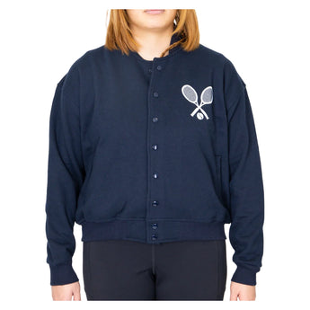 Women's The Tennis Jacket Navy, CourtLife, Navy, Tennis Express, TEN-JAC-NAF26-NAVY-1