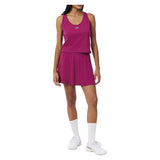 Women's Core Performance Tennis Training Tank Top Rubine Red, Lacoste, Tennis Express, TF8875-JBDF26-3