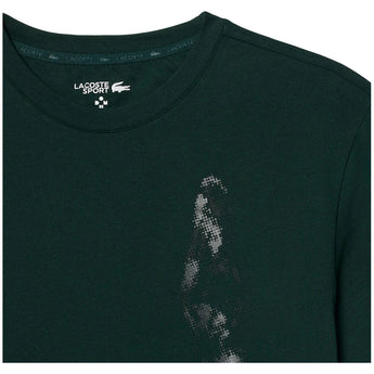 Men's Daniil Medvedev Tennis Tee Sinople,Apparel,Lacoste,,,Tennis Express,TH6753-YZPF26-2
