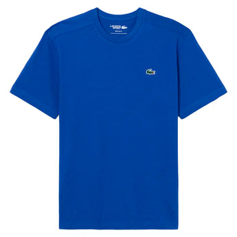 Men's Core Performance Tennis Training Tee,Apparel,Lacoste,JQ0 Cobalt,S,Tennis Express,TH7618-F26-JQ0-1