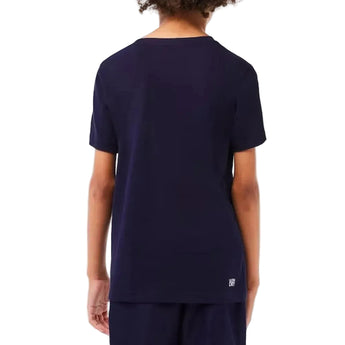 Boys' Breathable Cotton Blend Tennis Jersey-Apparel-Lacoste-TJ8811-F24-166-2-Tennis Express