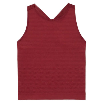 Women's Center Court Seamless Tennis Tank Tibetan Red
