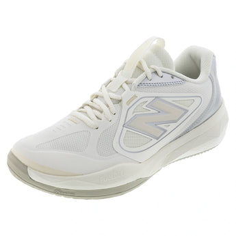Women's FuelCell 796v5 D Width Tennis Shoes Sea Salt and Metallic Silver 877 C-Footwear-New Balance-W7967H3Dcopy-Tennis Express