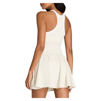 Women's On the Daily Perforated Tennis Dress Sandrift, Wilson, Tennis Express, WE00194W002001-F26-1