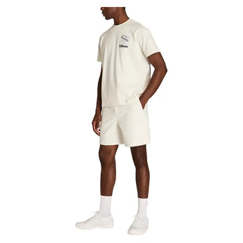 Men's Classic Graphic Tennis Tee Sandrift and Classic Navy,Apparel,Wilson,,,Tennis Express,WN00016W002004-F26-5