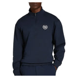 Men's Playstate Half Zip Tennis Sweatshirt Classic Navy, Wilson, Classic Navy, Tennis Express, WN00052U001004-F26-CLASSIC-NAVY-1