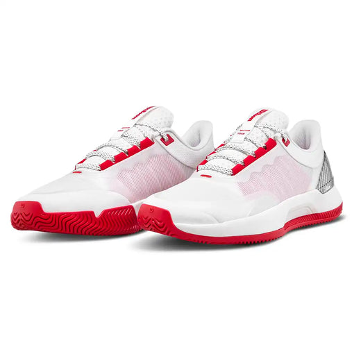 Women's Intrigue Tour CTC Tennis Shoes White and Wilson Red
