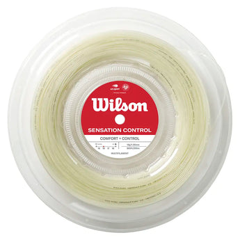 Sensation Control 16G Tennis String Reel Natural,Strings,Wilson,,,Tennis Express,WRZ911200R-1_7a719047-f802-4600-887c-5df8b23525a5