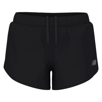 Women's 3 Inch Sport Short Black,Apparel,New Balance,,,Tennis Express,WS51209-BKB