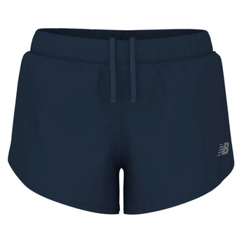 Women's 3 Inch Sport Short NB Navy,Apparel,New Balance,NB Navy,XS,Tennis Express,WS51209-NVY